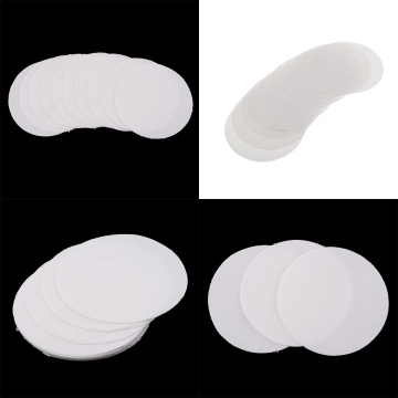 30Pcs 115mm Dia Round Microwave Kiln Paper Ceramic Fiber Paper Glass Fusing Paper Pottery Tool for Household DIY Jewelry Craft