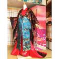 Japanese Custom Made Kimono Fashion Plum Flower Costume Beautiful Woman Sexy Dress Performance Kimono Woman Shoot Clothing