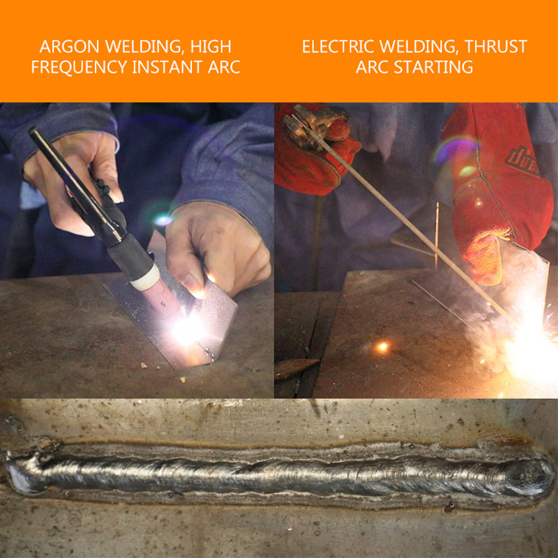 Tig Welder TIG MMA 220V Argon Tig Control Welding Machine Stainless Steel Iron IGBT Technology