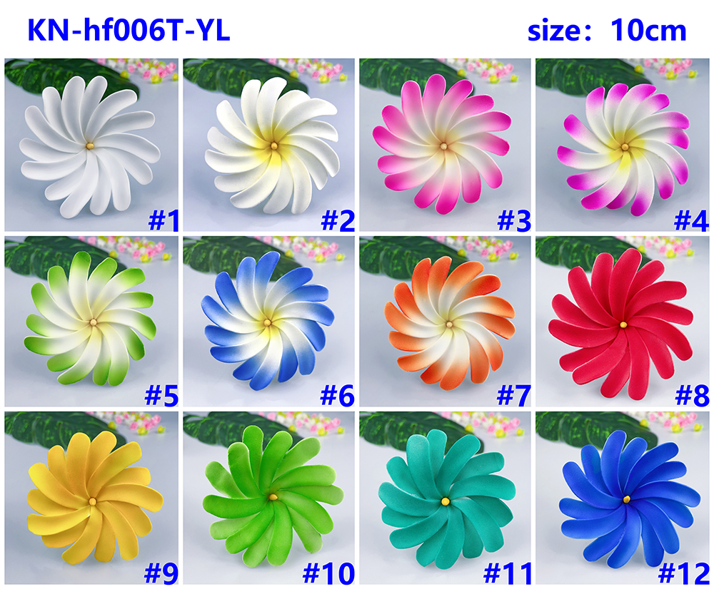 Kn Hf006t Yl Tiare Hair Pick