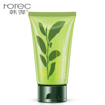 Horec Natural Green Tea Plant Extract Foam Wash Facial Cleanser Face Washing Moisturizing Anti Dirt Deep Clean Bubble Skin Care