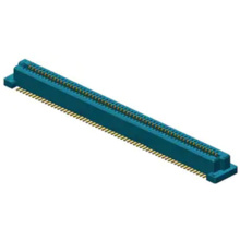 Single-slot female end with post H3.8 board-to-board connector