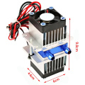 Peltier 1Set Mini Air Conditioner DIY Kit Thermoelectric Peltier Cooler Refrigeration Cooling System + Fan for Home Tool
