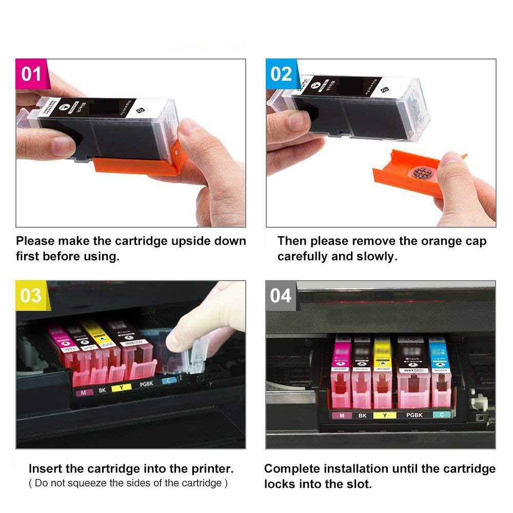 E202XL-5PK Compatible Ink Cartridges For Epson Expression Photo XP-6000 XP-6005 XP-6000 XP-6005 XP-6100 XP-6105