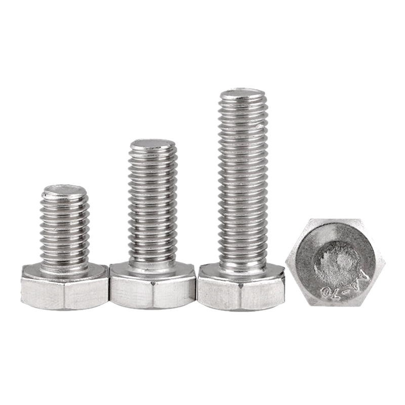 Stainless steel A4-70 bolts
