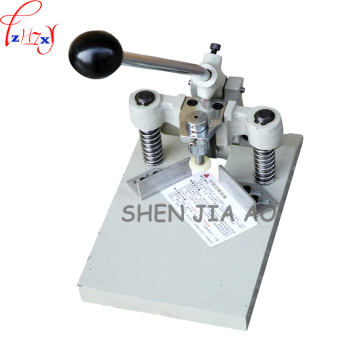 Small manual cut round machine album business card chamfering machine with pressure foot cut round machine BY-03 1pc