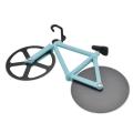 Creative Bicycle Stainless Steel Blades Non-Stick Pizza Cutter Cutting Wheels Slicer pizza acessorios tools