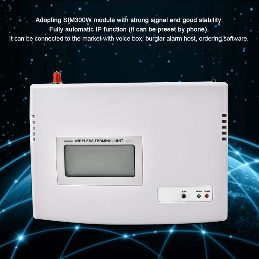 Phone Wireless Terminal 100-240V GSM Desktop Phone Fixed Wireless Terminal Support Alarm System