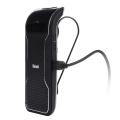 New Wireless Black Bluetooth Handsfree Car Kit Speakerphone Sun Visor Clip 10m Distance For iPhone Smartphones with Car Charger