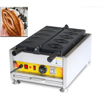 Free Shipping Commercial stainless steel New girl vagina waffle maker electric waffle making machine pussy waffle machine