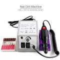 Professional Electric Nail Drill Machine Set Nail Art File Milling Cutter Manicure Nail Art Pen Pedicure Equipment Nail Art Tool