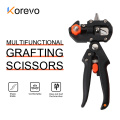 Multifunctional Fruit Tree Grafter Graft scissors 3kinds of blades Garden Grafting Tool Pruner Kit Branch Cutter