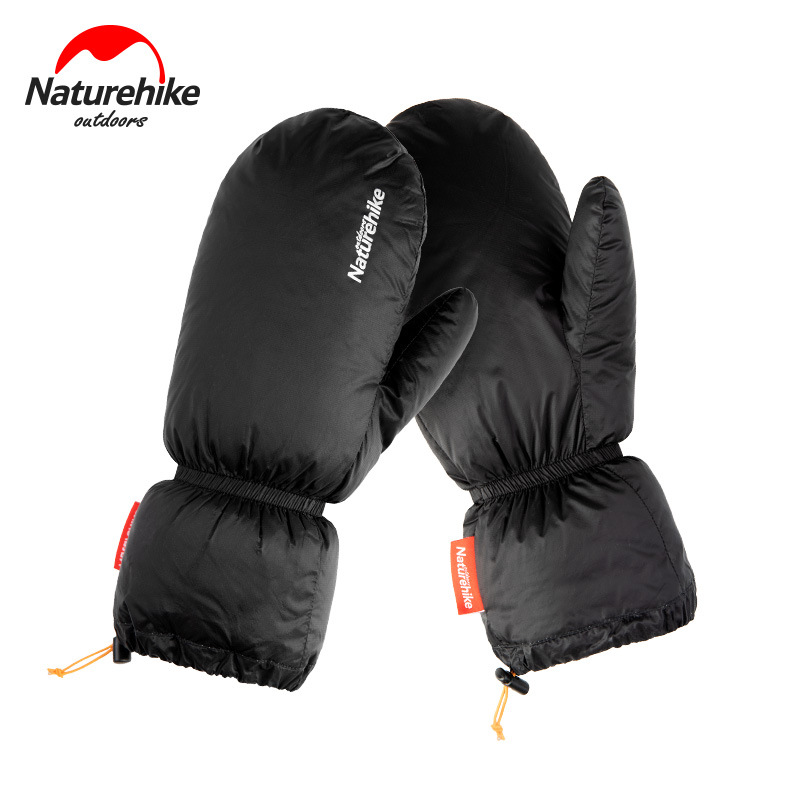 Naturehike Winter Waterproof Warm Goose Down Gloves Outdoor Camping Hiking Skiing Gloves for Men and Women