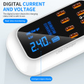 Quick Charge 3.0 USB Charger LED Display Type C Portable Charger Travel Smart Charging Station For iPhone Samsung Xiaomi mi