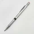 1 pcs Mechanical Pencil, 2.0 mm Lead Refill, Black/Blue/Silver Barrel Automatic Pencil for Exams Drawing School office supplies