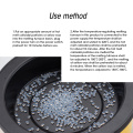 Alileader 1Pcs Hot Glue Pot Mini Hot Melt Fusion Keratin Glue Pot Italian Keratin Glues Granules Salon Professional Hot Melt Kit