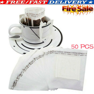 Single Serve Disposable Hanging Ear Drip Coffee Filter Bags Pour Over Maker