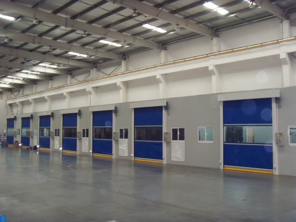 PVC  roller shutter door