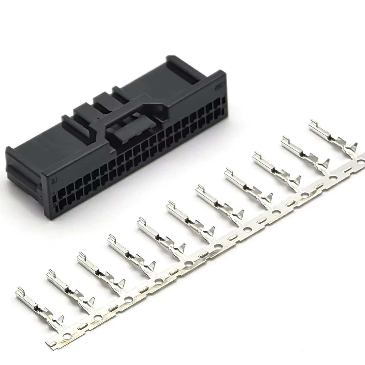 2.0mm Pitch Automotive WTB(Wire To Board)90° SMT Socket Connector Female +Plug Strip 2*20P