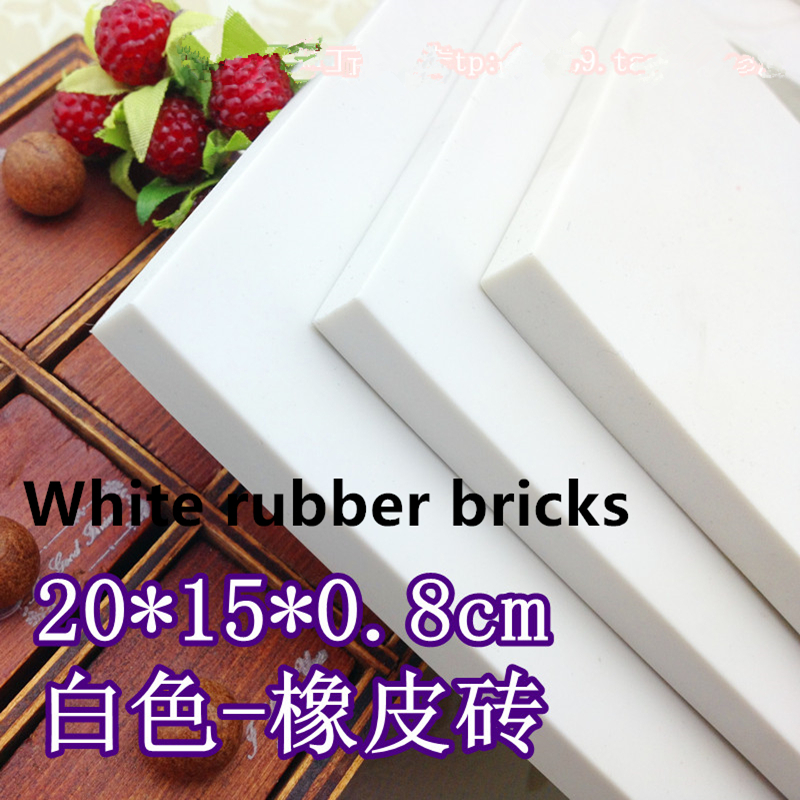DIY the cheapest high-quality white large professional carving rubber stamp block hand stamp 20 * 15 * 0.8 cm
