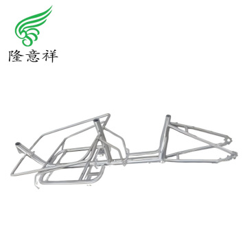 Foldable frame for two-wheeled electric vehicles