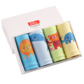 A box of 4PCS Children's panties boys underwear kids boy cute panties Cotton boys cartoon underwear Briefs