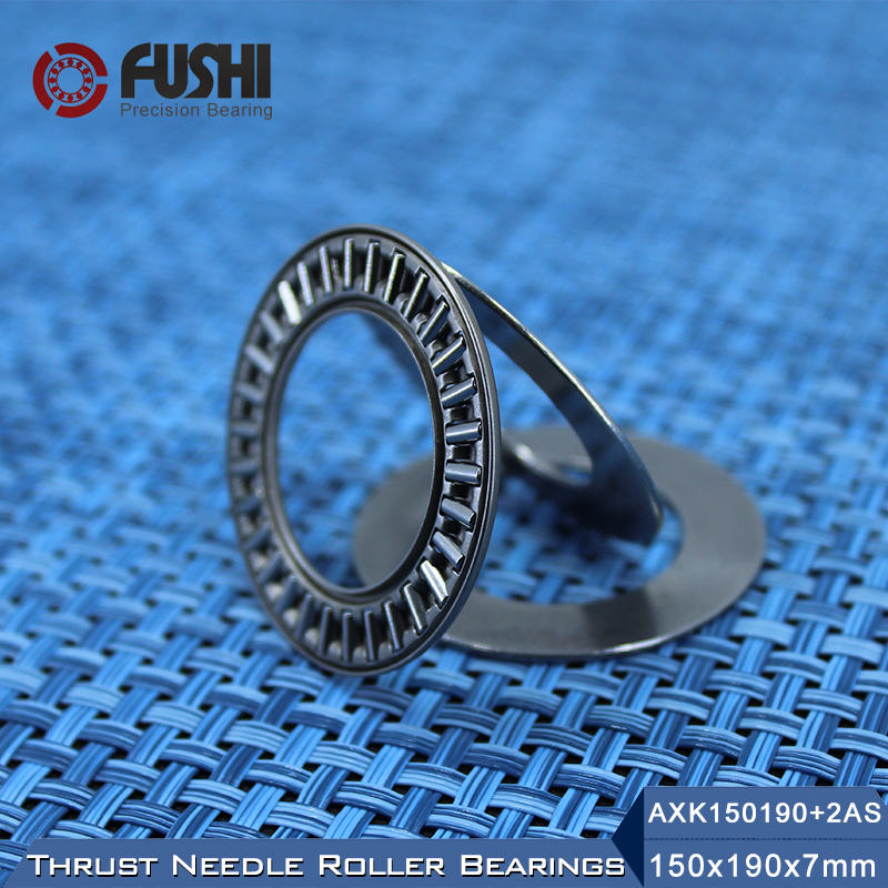 AXK150190 + 2AS Thrust Needle Roller Bearing With Two AS150190 Washers 150*190*7mm 1Pc AXK1130 889130 NTB Bearings