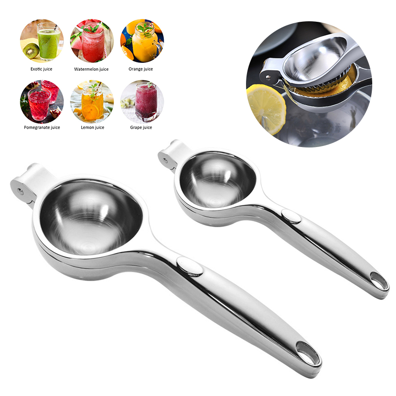 Stainless Steel Citrus Fruit Juicer Home Manual Juicer Kitchen Tool Lemon Juicer Fresh Orange Juice Juicer Kitchen Accessories