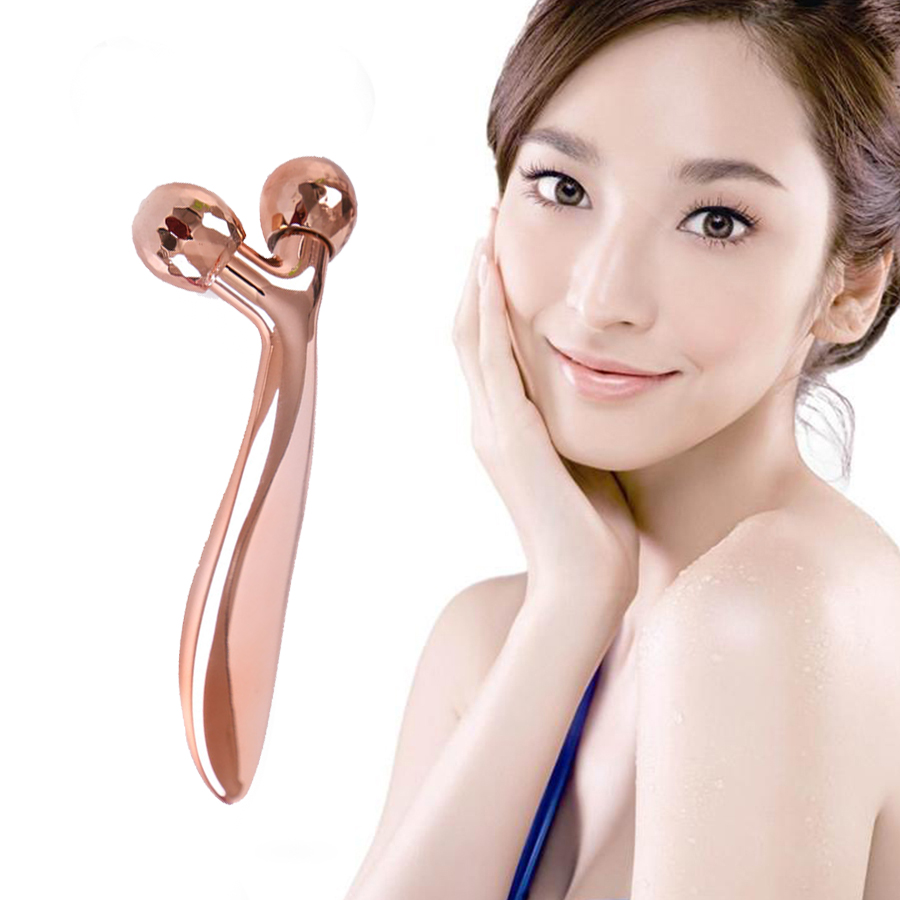 3D Face Lift Roller Massager Face Skin Care Tools Y Shape Rolle Instrument Beauty Tool for Face Lifting Wrinkle Remove