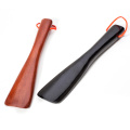 22cm Durable Handle Shoehorn Wooden Shoe Horn Shoe Accessories Shoe Horns Aid Stick Remover Tool Random Color