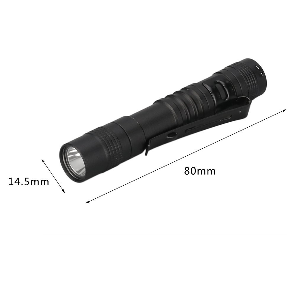 Portable Mini Waterproof Penlight 2000LM LED powerful torch AAA Battery Powerful LED Outdoor Activities Self-defense flashlight