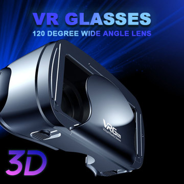 5~7 inch 120 Wide-Angle VRG Pro 3D VR Glasses Virtual Reality Full Screen Visual VR Glasses Box For iPhone XiaoMi Eyeglasses