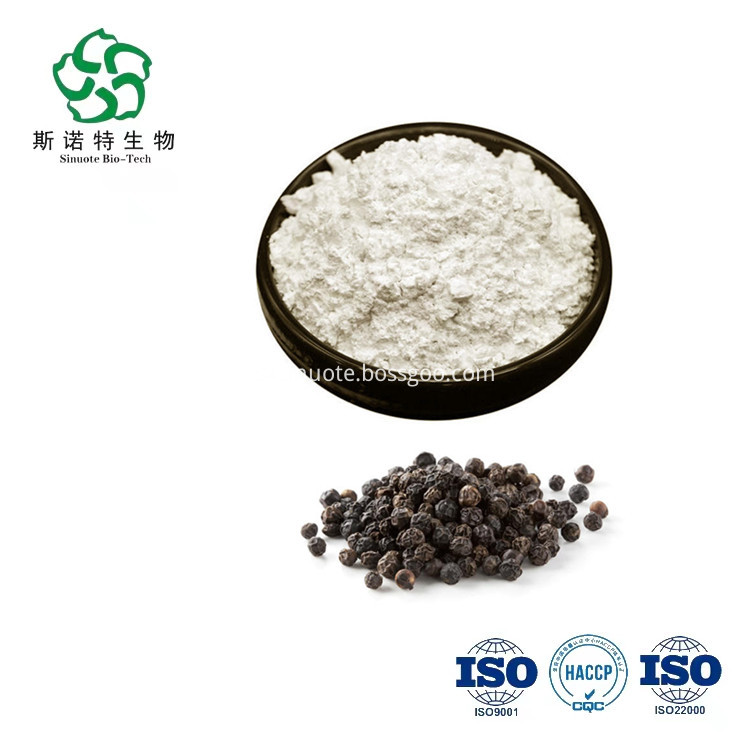 Black Pepper Extract Piperine Powder