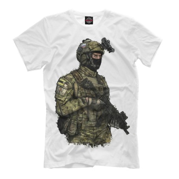 Fighter FSB Federal Security Service of Russia NEW t-shirt Russia Army 473376