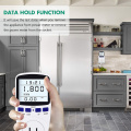 AC 110-130V Power Meters Digital Wattmeter US/UK Energy Meter Watt Monitor Electricity Cost Diagram Measuring Socket Analyzer