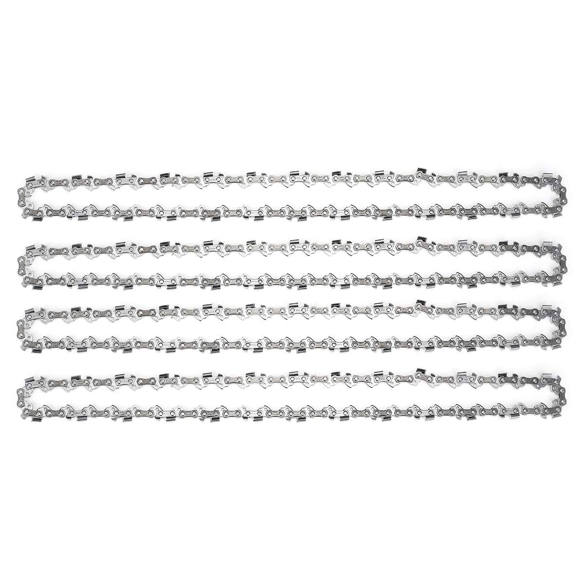 4pcs/set 13.8 Inch 35CM Chainsaw Saw Chain 1.3mm / 3/8"/ 52DL Replacement Chain for Electric Saw