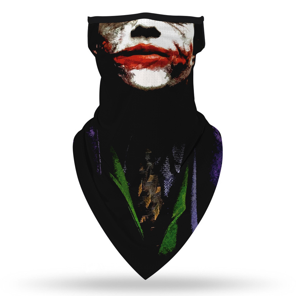 2020 The Joker Arthur Fleck V for Vendetta Motorcycle Multifunction Cosplay Balaclava Cycling Neck Scarf Masks Bandana Headband