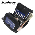 Quality Guarantee Men's Short Wallet Bifold Card Holders for Men Casual Portable Coin Purse NewLeather Male Cash Clutch Bag