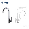 Frap Kitchen Faucet Hot & Cold Water Tap 360 Degree Rotation Torneira Cozinha Mixer Brass Faucet F4057