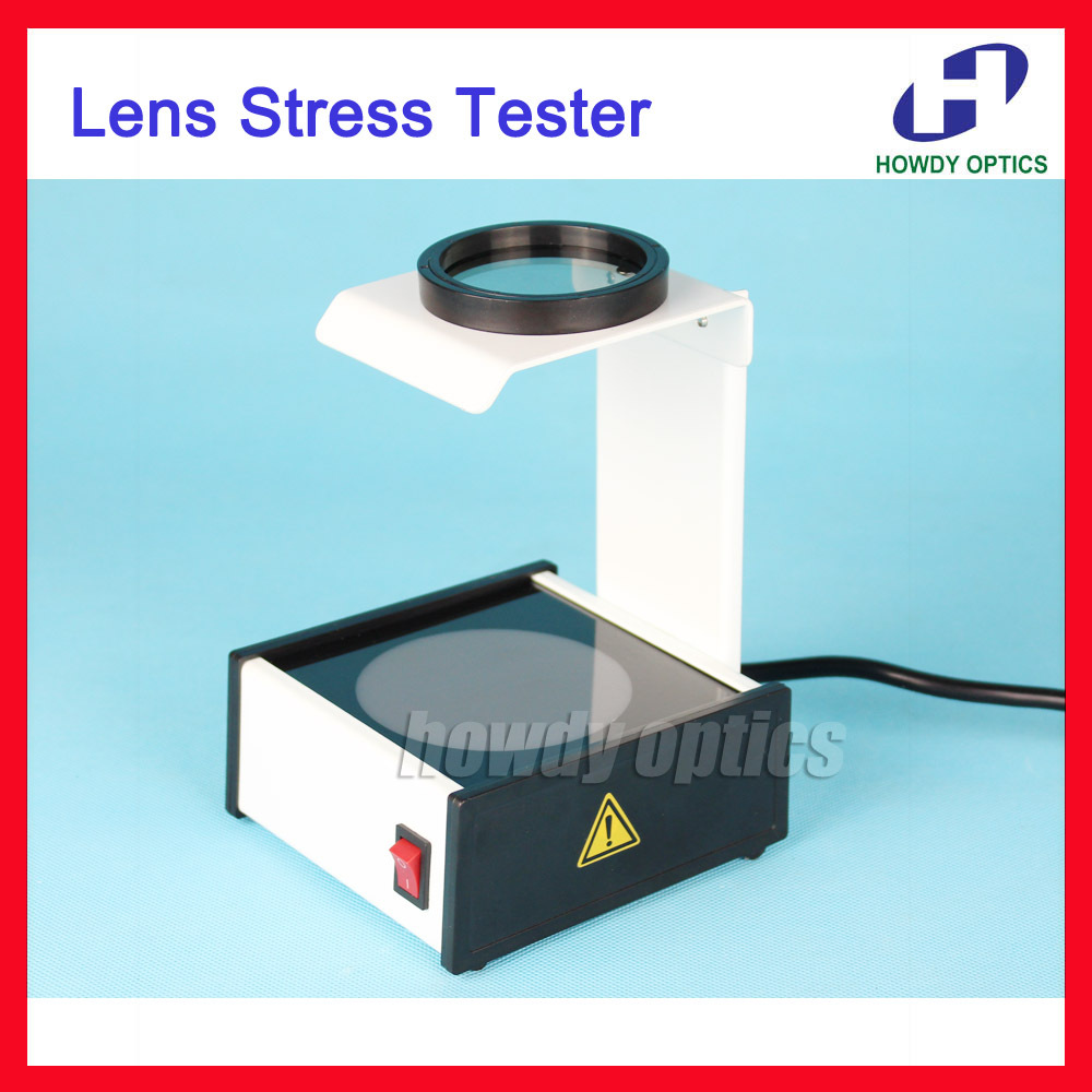 Optical Polariscope Lens Stress Tester Detector Measurer With Led Lamp