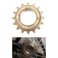 Electric Silent 16t Bicycle Freewheel Single Speed Bike Practical Modification Repair Parts Durable Metal Accessories