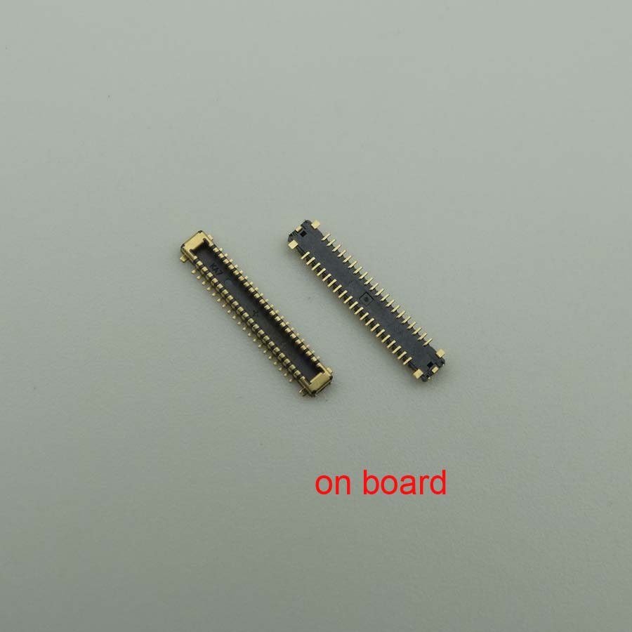 10pcs LCD FPC Screen Display Connector For samsung galaxy A30 A305 A40 A405 A50 A505 A50S A507 On Flex on mother board 40pin