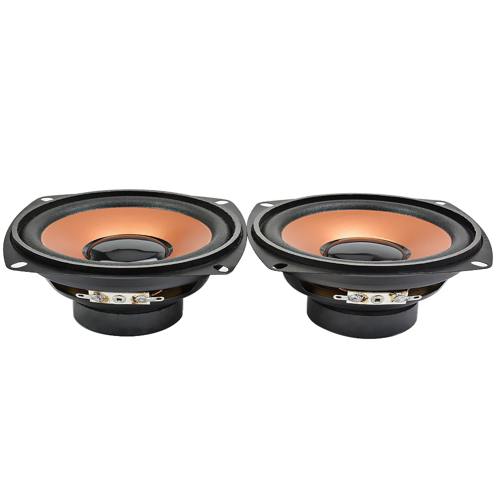 AIYIMA 2Pcs 4Inch 4Ohm 5W Audio Speaker Bass Woofer Loudspeaker DIY For Stereo Bluetooth Speaker Home Theater Sound System