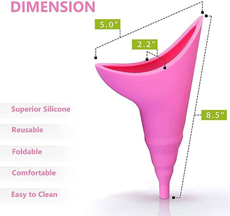 Pregnant woman standing Urine Funnel Travel Urination Toilet Women Stand Up Pee Urine funnel free shipping