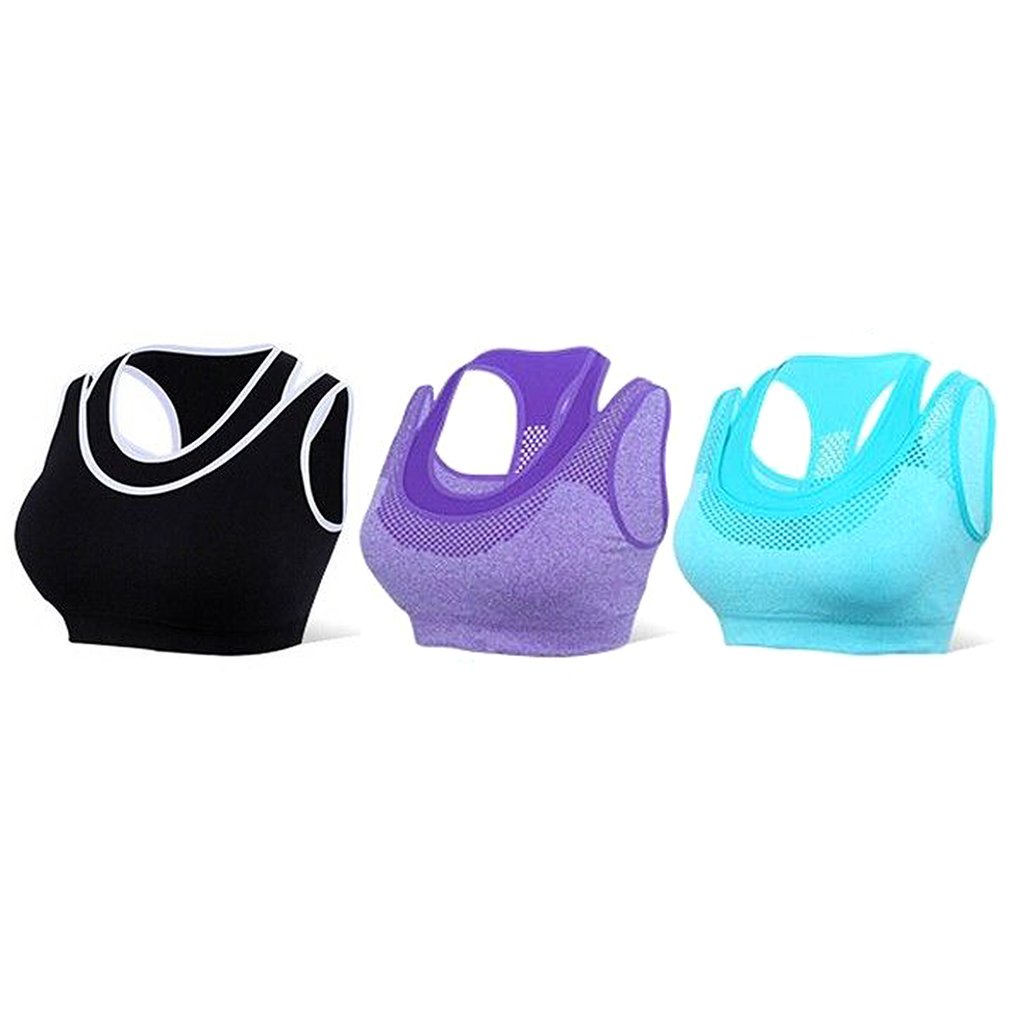 Sport Bra Stretch Underwear Athletic Apparel Vest Gym Sports Yoga Women In Stock