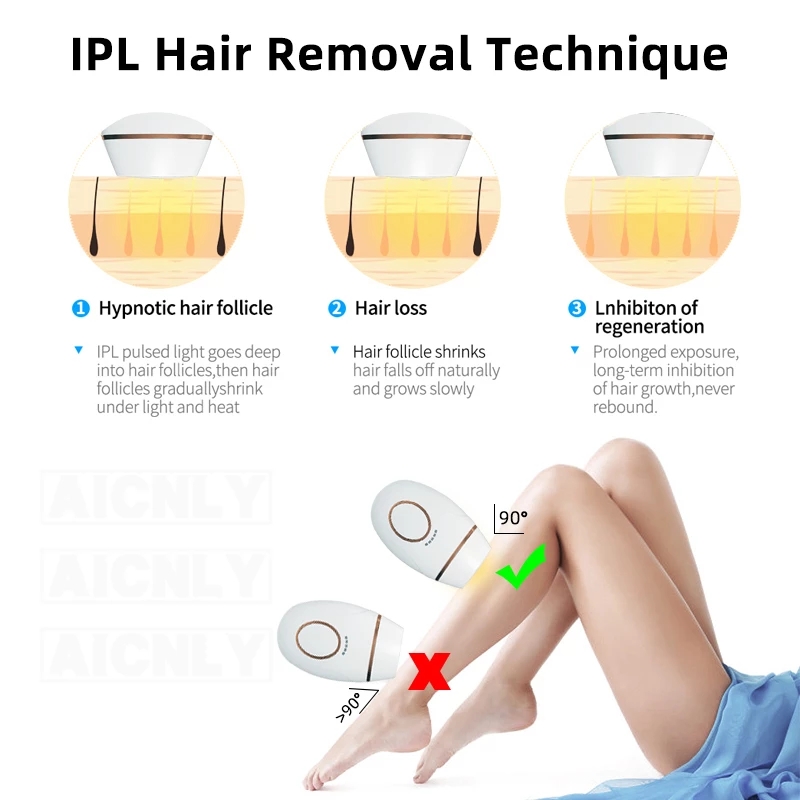 Laser Epilator 600000 Flash Remove Hair Permanent Flash IPL Hair Removal Painless Permanent Photoepilator Painless