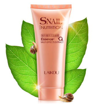 Snail Facial Cleanser Deep Clean Cosmetics Facial Cleansing Rich Anti Aging Foaming Organic Natural Gel Daily Face Wash