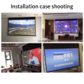 High end multifunctional projection screen