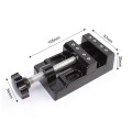 1 set Black Jaw Bench Clamp Mini Drill Press Vice Micro Clip Opening Parallel Table Flat Vise DIY Hand Tools 13.5x6.5x3.6cm