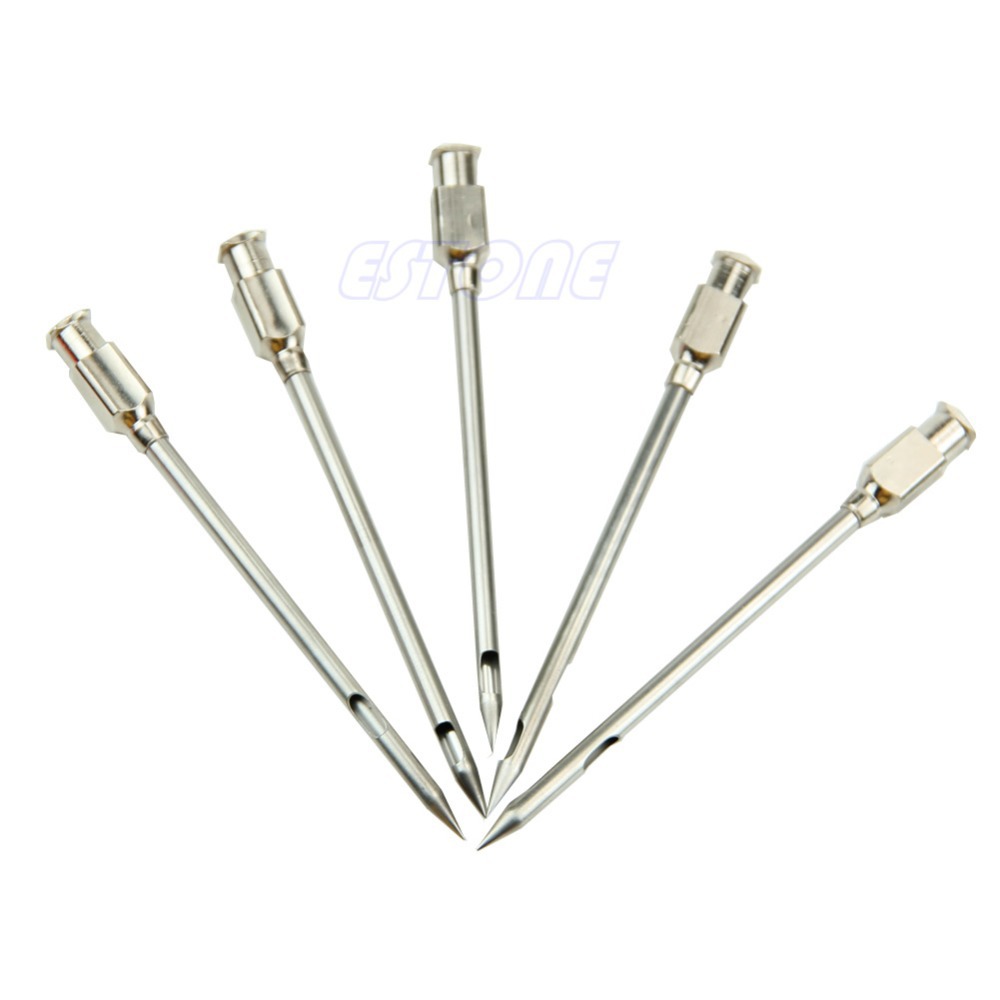 5x Stainless Steel Marinade Injector Needle For Barbecue Grill Flavor Turkey BBQ for kitchen accessories
